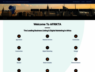 afrikta.com screenshot