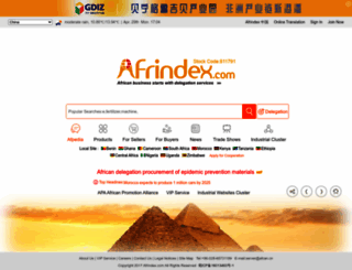 afrindex.com screenshot