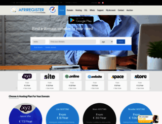 afriregister.com screenshot