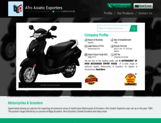 afroasiatic.com screenshot
