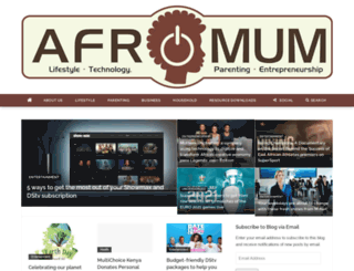 afromum.com screenshot