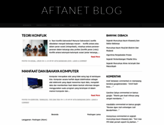 aftanet.blogspot.com screenshot