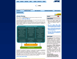 aftek.com screenshot