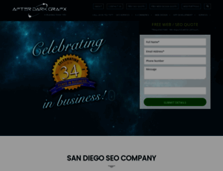 afterdarkgrafx.com screenshot
