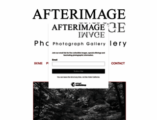 afterimagegallery.com screenshot