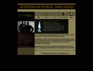 aftermathpa.com screenshot
