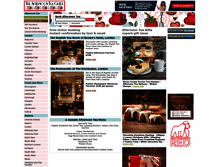 afternoonteaguide.co.uk screenshot
