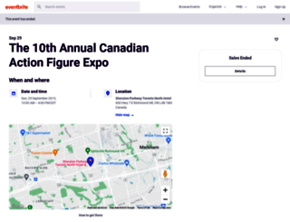 afx2013.eventbrite.ca screenshot