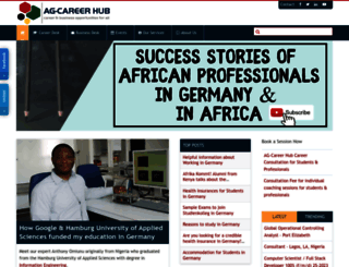 ag-careerhub.com screenshot