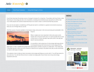 ag-energy.co.uk screenshot