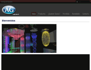 ag-iluminacion.com screenshot