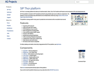 ag-projects.com screenshot
