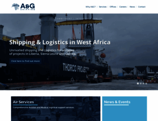ag-shipping.com screenshot
