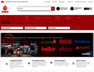 aga-spares.co.uk screenshot