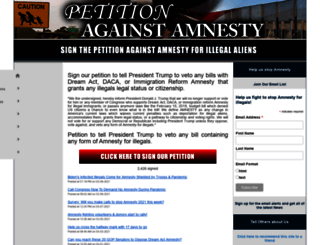 againstamnesty.com screenshot