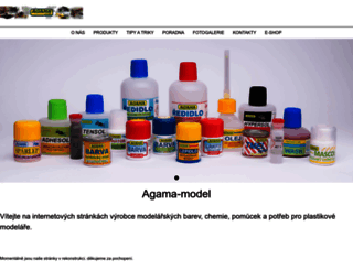 agama-model.cz screenshot