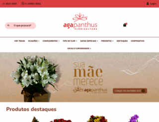 agapanthus.com.br screenshot