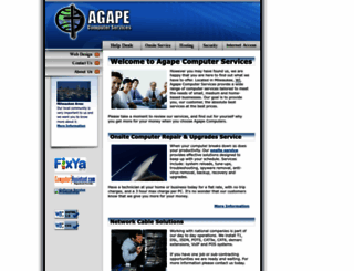 agape-computers.com screenshot
