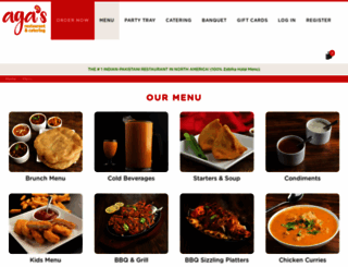 agasrestaurant.com screenshot