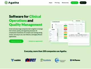 agathahealth.com screenshot
