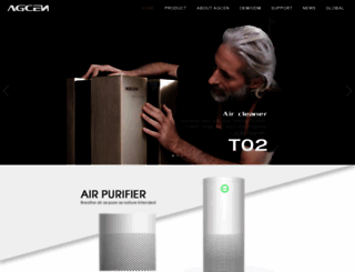 agcenair.com screenshot