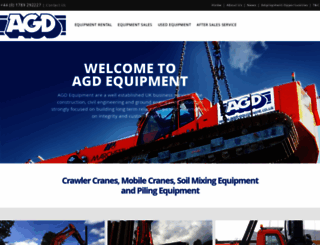 agd-equipment.co.uk screenshot
