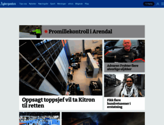 agderposten.no screenshot