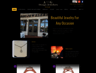 agdesignjewelers.com screenshot