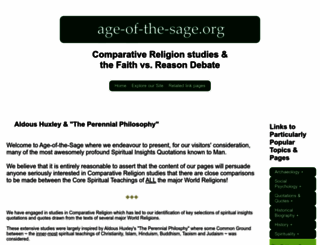 age-of-the-sage.org screenshot