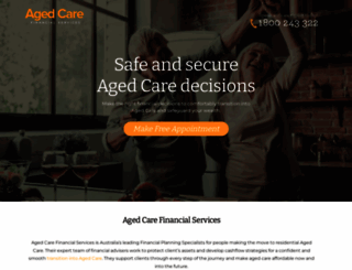 agedcarefinancialservices.com.au screenshot