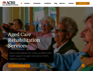 agedcarerehabilitation.com.au screenshot