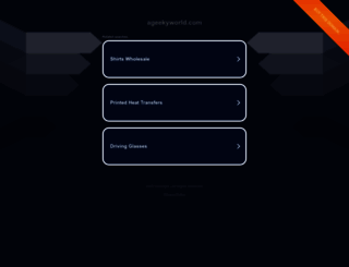 ageekyworld.com screenshot