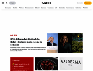agefi.com screenshot