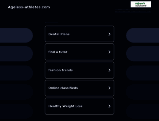 ageless-athletes.com screenshot
