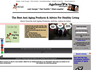 agelessfx.com screenshot