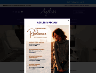 agelessjax.com screenshot