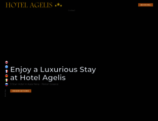 agelishotel.com screenshot
