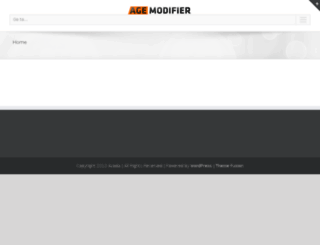agemodifier.com screenshot