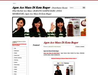 agenacemaxsdibogor.wordpress.com screenshot
