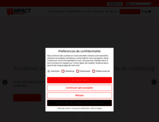 agence-impact.com screenshot
