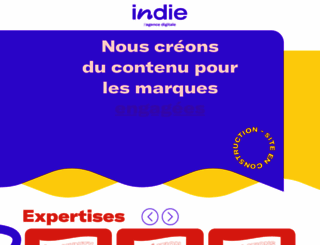 agence-indie.fr screenshot