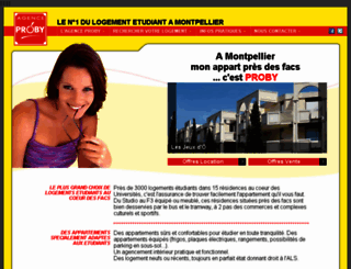 agence-proby.fr screenshot