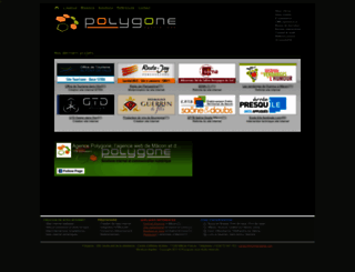 agencepolygone.com screenshot