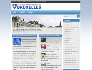 agences-immobilieres-bruxelles.com screenshot
