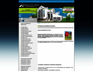 agences-immobilieres-de-france.com screenshot