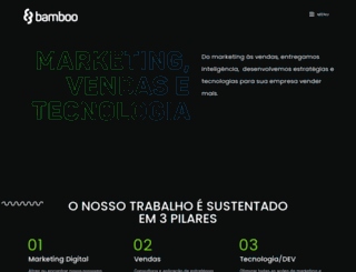 agenciabamboo.com.br screenshot