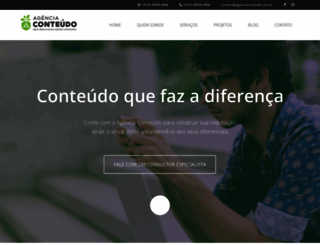 agenciaconteudo.net.br screenshot