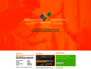 agenciadix.com.br screenshot