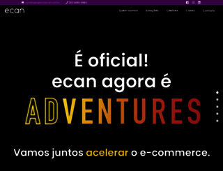 agenciaecan.com.br screenshot