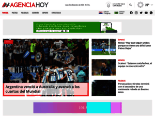 agenciahoy.com screenshot